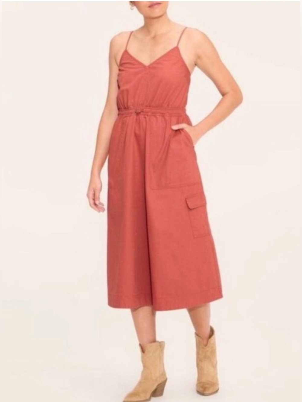 NWT Woolrich X Target Midi Dress In Cinnamon Size L